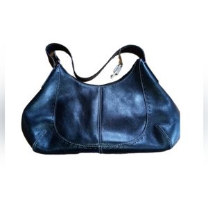 Athletic black Fossil purse